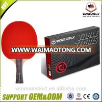 Winmax Wooden Rubber Ping pong Paddle Set 3 Stars Table Tennis Racket