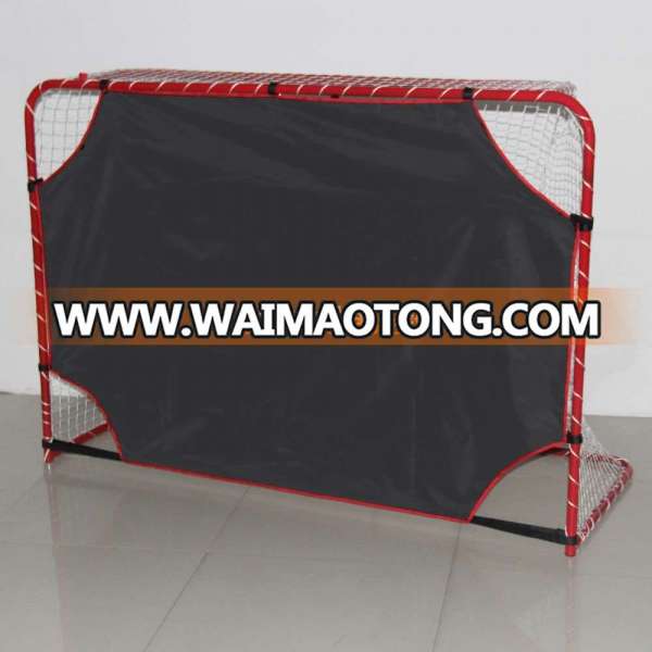 Standard Hockey Goal With Shooting Target